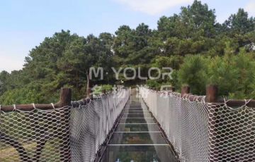 景区大型游乐设备——吊桥的构造与组成